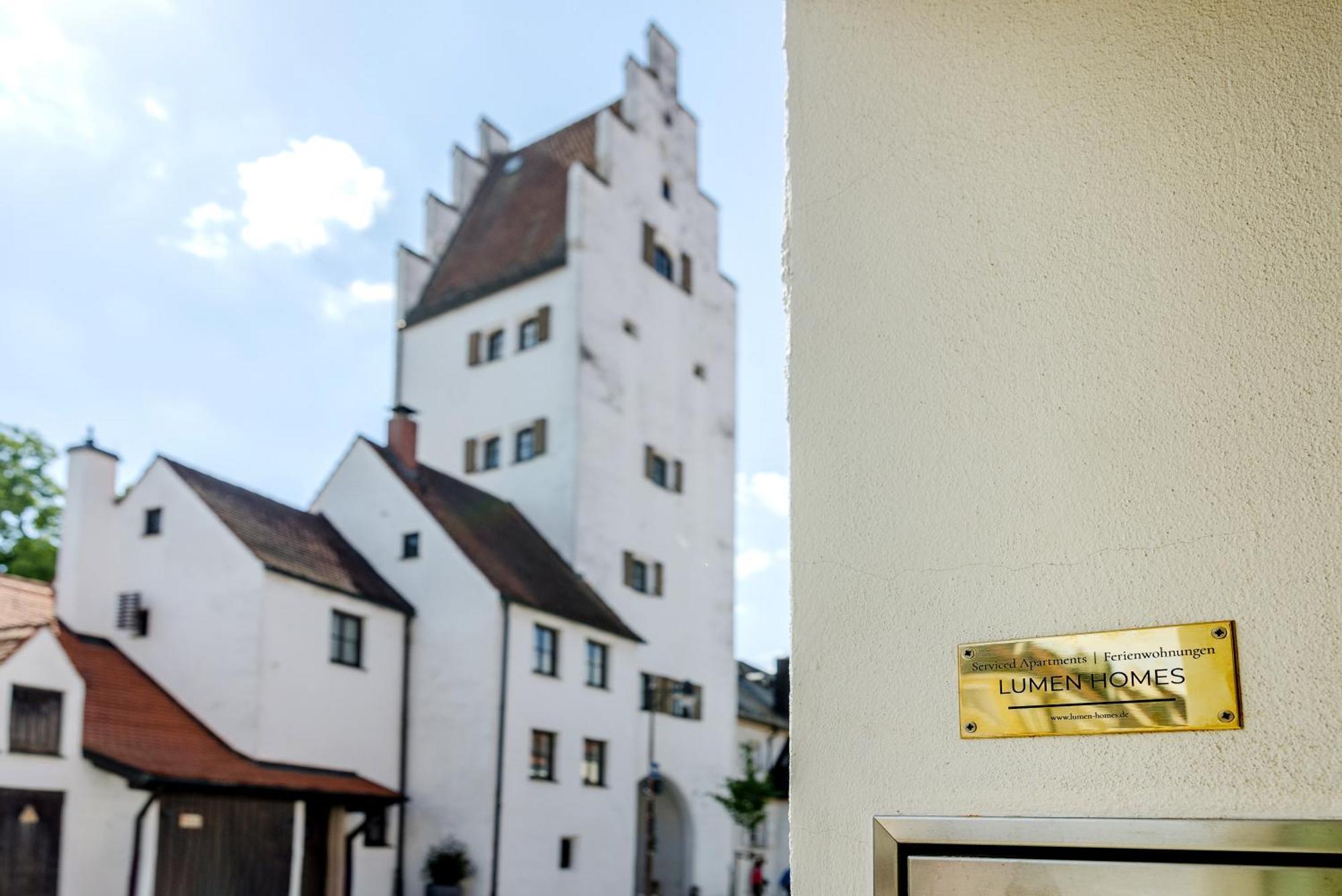 Lumen Homes - Altstadt-Studio Direkt Im Zentrum, Kueche, Netflix, Oeffentlicher Parkplatz Ums Eck 因戈尔施塔特 外观 照片